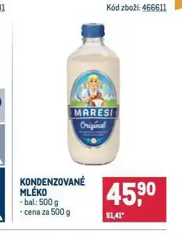 Makro Kondenzované mléko nabídka