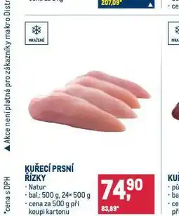 Makro Kuřecí prsní řízky nabídka