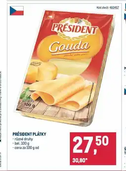 Makro Président sýr nabídka