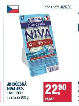 Makro Jihočeská niva 45% nabídka