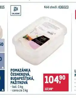 Makro Pomazánka pažitková nabídka