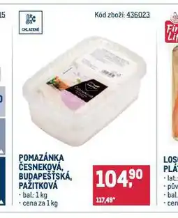 Makro Pomazánka česneková nabídka