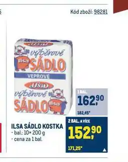 Makro Ilsa sádlo kostka nabídka