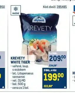 Makro Krevety white tiger nabídka