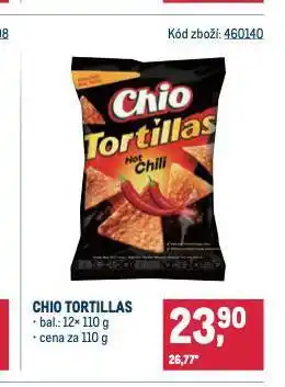 Makro Chio tortillas nabídka