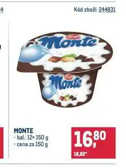 Makro Monte nabídka