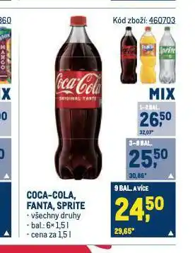 Makro Coca-cola nabídka