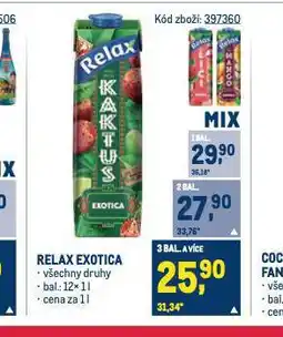 Makro Relax exotica nabídka