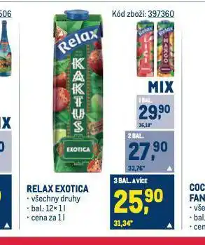 Makro Relax exotica nabídka