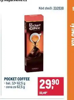 Makro Pocket coffee nabídka