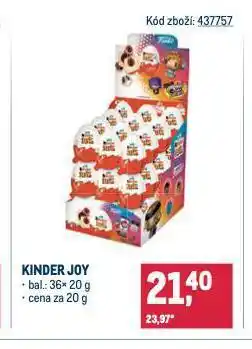 Makro Kinder joy nabídka