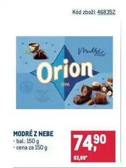 Makro Orion dezert modré z nebe nabídka