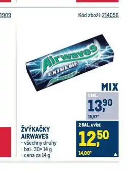 Makro Žvýkačky airwaves nabídka