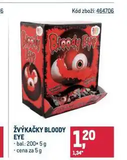 Makro Žvýkačky bloody eye nabídka