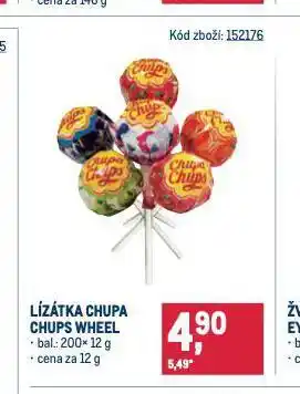 Makro Chupa chups lízátka nabídka