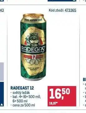 Makro Pivo radegast nabídka