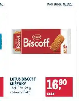 Makro Lotus biscoff sušenky nabídka