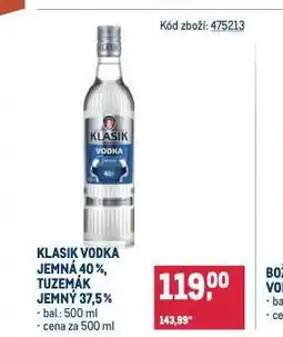 Makro Klasik tuzemák nabídka