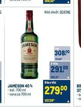 Makro Jameson nabídka