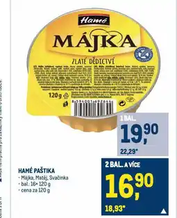 Makro Hamé paštika nabídka