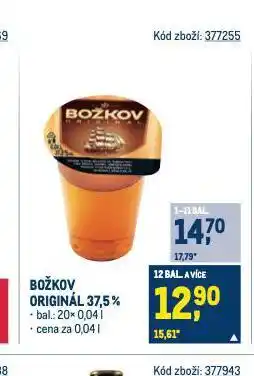 Makro Božkov originál nabídka