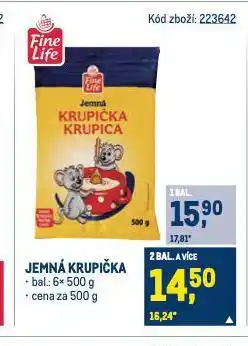 Makro Jemná krupička nabídka