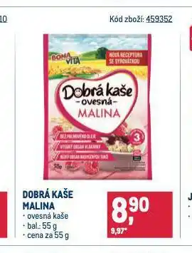 Makro Dobrá kaše malina nabídka