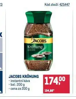 Makro Káva jacobs nabídka