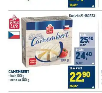 Makro Camembert nabídka