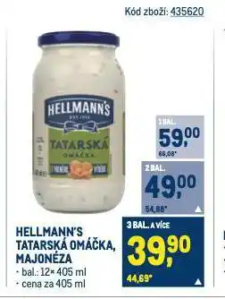 Makro Hellmann's majonéza nabídka