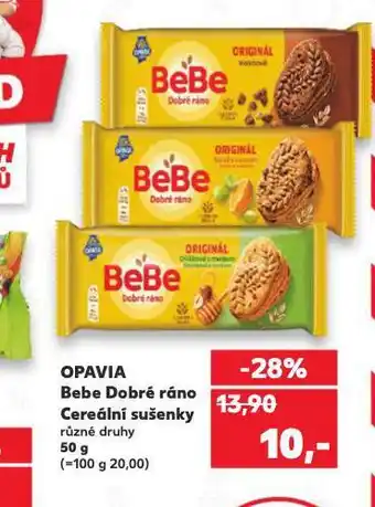 Kaufland Bebe dobré ráno opavia nabídka