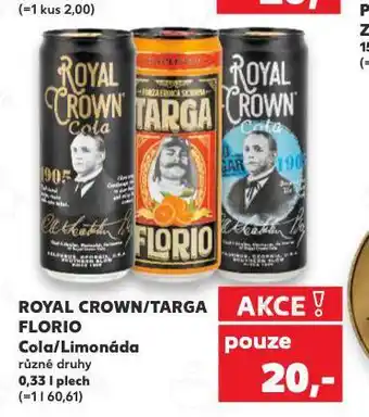 Kaufland Royal crown cola nabídka