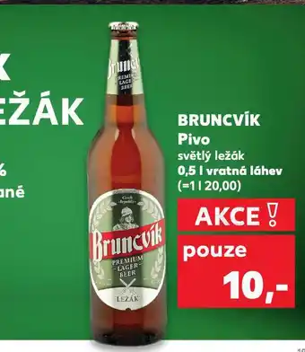 Kaufland Pivo bruncvík nabídka