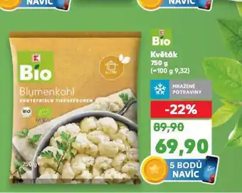 Kaufland Bio květák nabídka