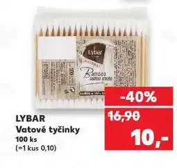 Kaufland Lybar vatové tyčinky nabídka