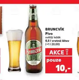 Kaufland Pivo bruncvík nabídka