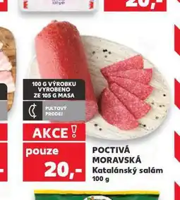 Kaufland Katalánský salám nabídka