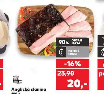 Kaufland Anglická slanina nabídka