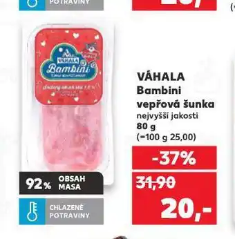 Kaufland Bambini vepřová šunka nabídka