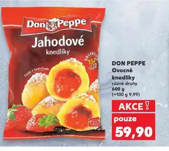 Kaufland Don peppe ovocné knedlíky nabídka