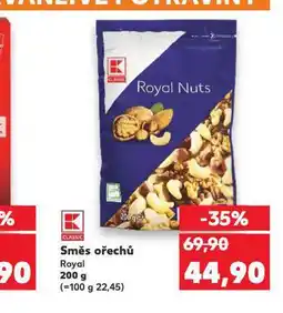 Kaufland Směs ořechů nabídka