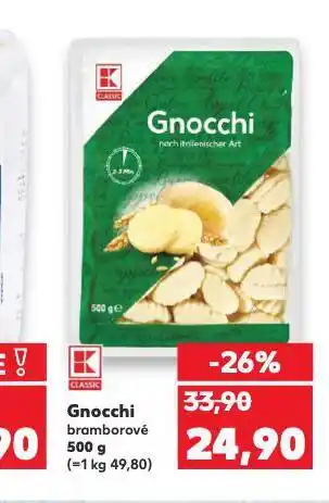 Kaufland Gnocchi nabídka