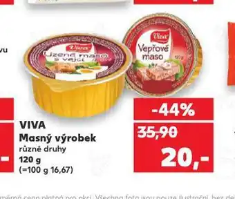 Kaufland Viva masný výrobek nabídka