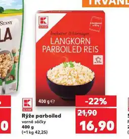 Kaufland Rýže parboiled nabídka