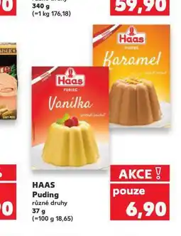 Kaufland Haas puding nabídka