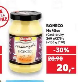 Kaufland Boneco hořčice nabídka