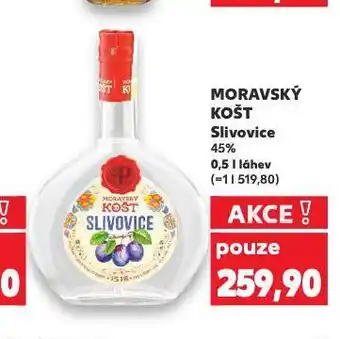 Kaufland Moravský košt slivovice nabídka