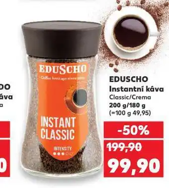 Kaufland Káva eduscho nabídka