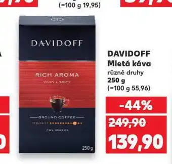 Kaufland Káva davidoff nabídka