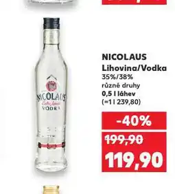 Kaufland Nicolaus nabídka